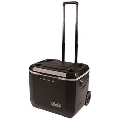 Coleman Portable Rolling Cooler | 50 Quart Xtreme 5 Day Cooler with Wheels