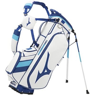 Mizuno キャディバッグ ホワイト/レッド MIZUNO GOLF ミズノ 数量限定 フレームウォーカー レッド