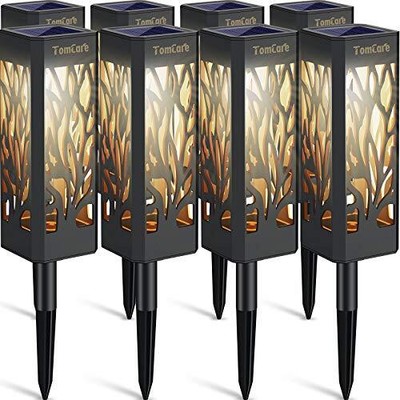 Outdoor Upgraded Bright Solar Pathway Lights Bigger Size...