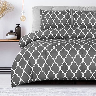 Utopia Bedding Duvet Cover Queen Size Set - 1 Duvet Cover with 2 Pillow Shams -
