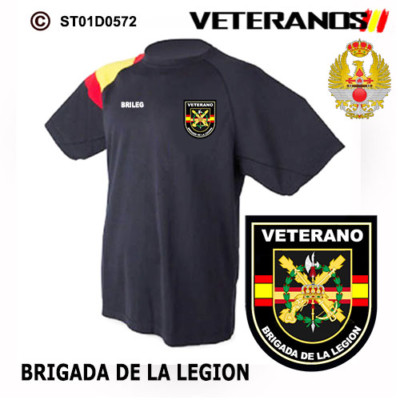 CAMISETAS TECNICAS: VETERANOS - BRIGADA DE LA LEGION / ANTIGUO