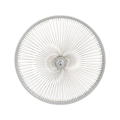 24" OG Lowrider Classic Steel FRONT Wheel 144 Spoke 14g Chrome