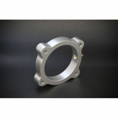 Torque Solution TBS-021 Throttle Body Spacer (Silver) For 2013+ Hyundai Genesis