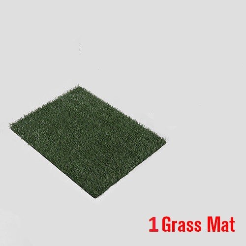 Dog Portable Toilet Pet Training Potty Tray Indoor 1 Grass Mat Large USA Seller*