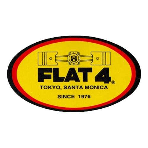 Autocollants Flat 4 - Lot De 3