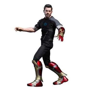 Movie Masterpiece Iron Man 3 TONY STARK WORKSHOP Ver 1/6 Figure Hot Toys
