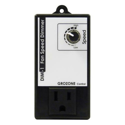 Grozone Control DIM1 Fan Speed Dimmer w/ Optional Kick Start 