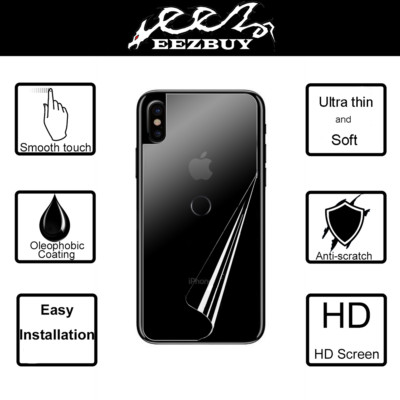 2x CLEAR PET Soft Back Film Screen Protector for iPhone X /7 7 Plus / 8 8 Plus