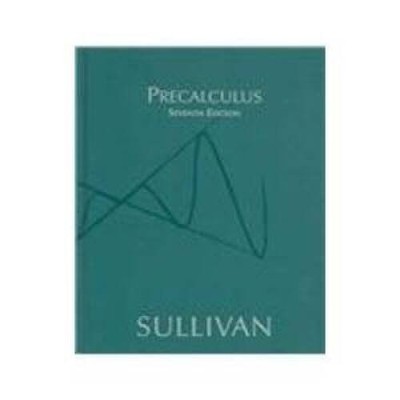 Precalculus - Hardcover By Sullivan, Michael - ACCEPTABLE