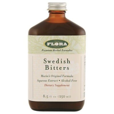 Flora Inc Шведские биттеры безалкогольные, 8,5 унций, жидкие