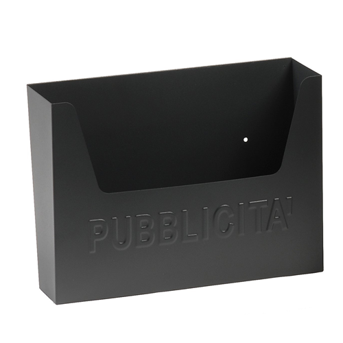 Cassetta Cassette Posta Pubblicità Pubblicitaria In Ferro Battuto Verniciato dfh