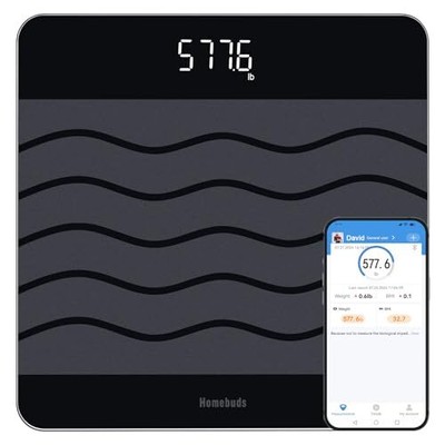 Digital Bathroom Scale for Body Weight, High Precision Assured by Weight Scal...