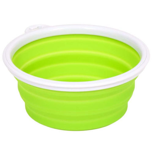 Yana Pet Products Hunde Reisetrinkflasche – 750 Ml, Reisenapf Integriert, Blau/weiß, Für Unterwegs