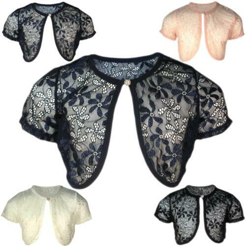 Gilet Femme à Crochet Boléro Cardigan Violet - Vêtements