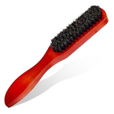 Soft Boar Bristle Hair Brush, Slick Back Hair Brush Wave Brush Professional 