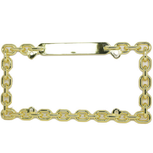 Supreme Gold Chain License Plate Frame FW18 | eBay