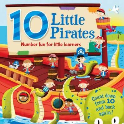 10 Little Pirates - Hardcover - VERY GOOD