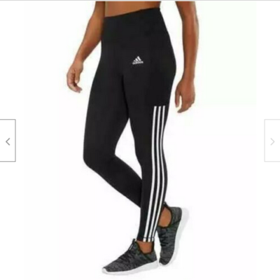 Adidas Women 7/8 Active Tight High Waist Aeroready Legging, Size S, Black