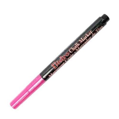 Marvy Uchida Bistro Chalk Marker Fine Point Fluorescent Pink Office School Arts