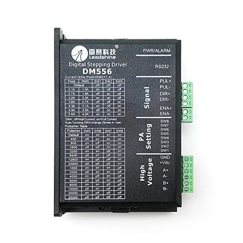 3PCS Leadshine DM556 2/4 Phase CNC Digital Stepper Motor Drive for NEMA14,17,23