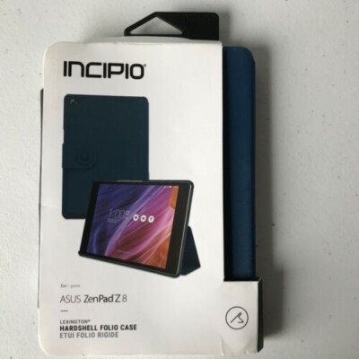 Incipio Lexington HardShell Folio Case Cover for ASUS ZenPad Z 8 Z8 - BLUE CASE