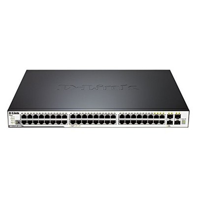 xStack Managed 48-Port Gigabit Stackable L2 PoE+ Switch 4 Combo SFP 40-Gigabit