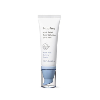 Innisfree Mask Relief Tone Up Lotion SPF27 PA ++ 40ml