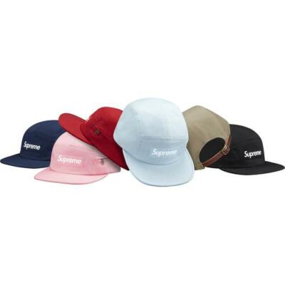 Supreme Side Zip Twill Camp Cap Navy One Size S/S 15 | eBay