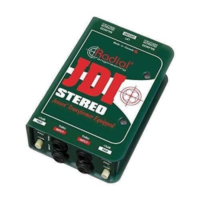 Radial Engineering JDI Stereo Passive Direct Box NEW! FREE 2-DAY DELIVERY!