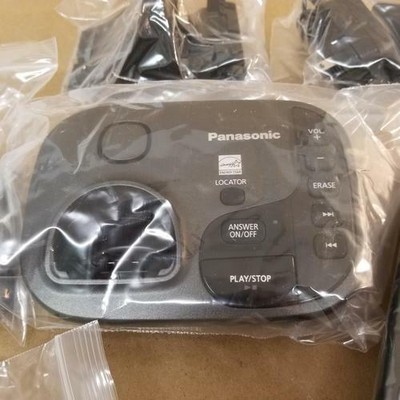 Panasonic KX-TGD220 Cordless Phone with Answering Machine- 2 Handsets