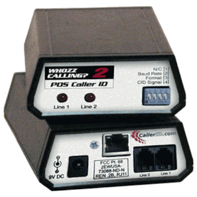 WHOZZ CALLING? POS 2 (BASIC) - ETHERNET LINK - BNIB W/Warranty - Caller Id Unit-