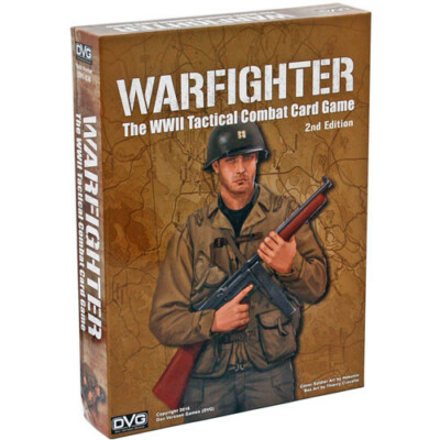 Игры Дэна Версена Warfighter World War 2 Основная игра 2-е издание карточной игры DVG 036