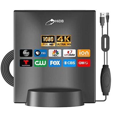 TV Antenna for Smart TV HD Digital TV Antenna Indoor Amplified Long Range Recep