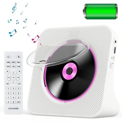 Portable Desktop Bluetooth 4000mah With Speakers Cd Players 