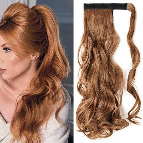 Extension Coda Capelli Clip Di Cm 43 Mossi Castano Ramato Chiaro Ebay