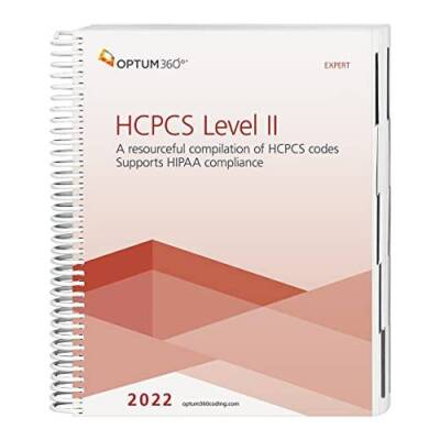 HCPCS Level II Expert (Spiral) 2022 - Spiral-bound By OPTUM360 - GOOD