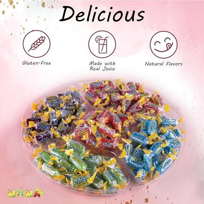 Jolly Rancher Hard Candy Bulk Watermelon Flavored individually Wrapped 1.5 Lb