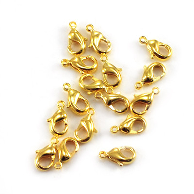 Lobster Claw Clasp Jewelry Findings Bracelet Necklace Gold/Copper/Silver Pewter