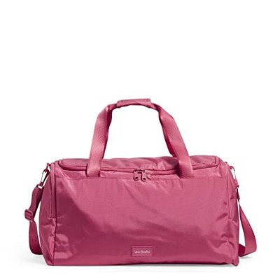 Vera Bradley Women's Recycled Lighten Up Reactive Travel Duffle Bag Raspberry...