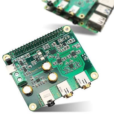 Raspberry Pi HiFi DAC Pro Hat ES9038Q2M Audio Card PCM DSD Lossless High Reso...