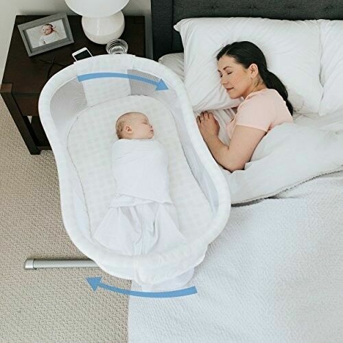 HALO Bassinest Swivel Sleeper Premiere Series Bassinet, Luna