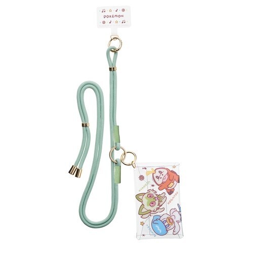 Pokemon Shoulder Strap with Multi Pouch Sprigatito & Quaxly