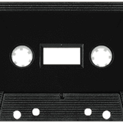 [6 PACK] 60 Minute Blank [NEW][BLACK][TAB-IN][CASSETTE]
