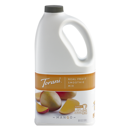 Torani Mango Real Fruit Smoothie Mix - Bottle (64oz), G-RealFruit Smoothie (MANG