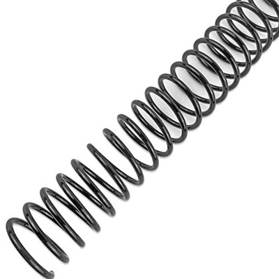 50 Pack,Plastic Spiral Binding Coils, 16mm(5/8''),130 Sheet 5/8''(50 Pack)