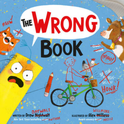 The Wrong Book - Hardcover By Daywalt, Drew - GOOD
