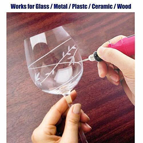 Afantti Electric Micro Engraver Pen Mini DIY Engraving Tool Kit for Metal