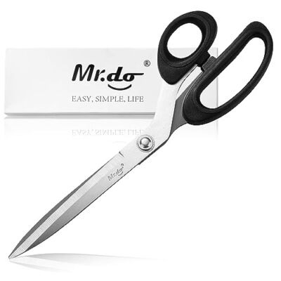 Fabric Scissors 10 inch Sewing Scissors All Purpose Sharp Heavy Fabric Scissors