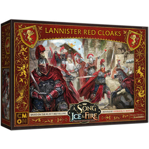 Красные плащи Ланнистера Песнь льда и огня ASOIAF Miniatures CMON