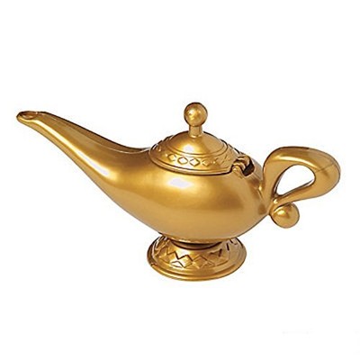 Genie Lamp Oil Arabian Nights Ali Baba Arab Aladdin Costume Accessory